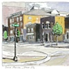 Sketch of Iowa Avenue