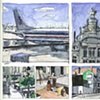 Sketchbook on Trip to Belgium
