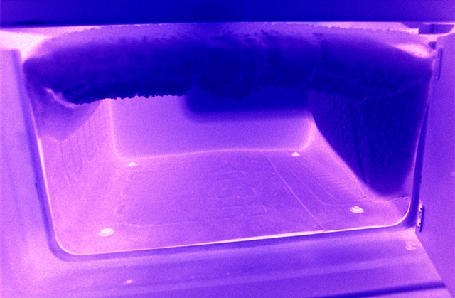 empty freezer