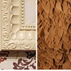 Close up on Clippings Wallpaper and Rug