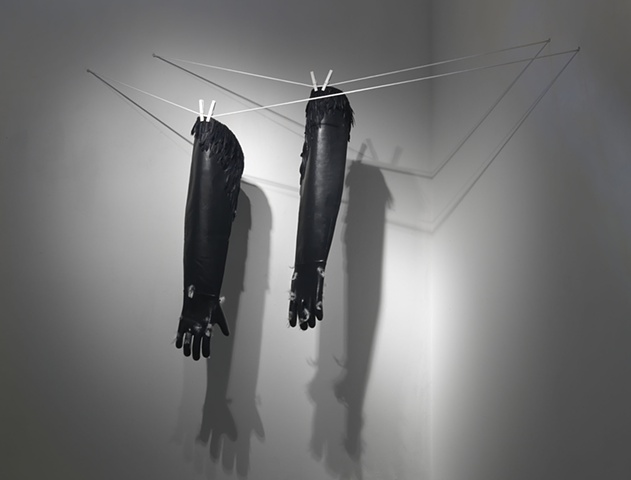 My Tar and Feathering Gloves