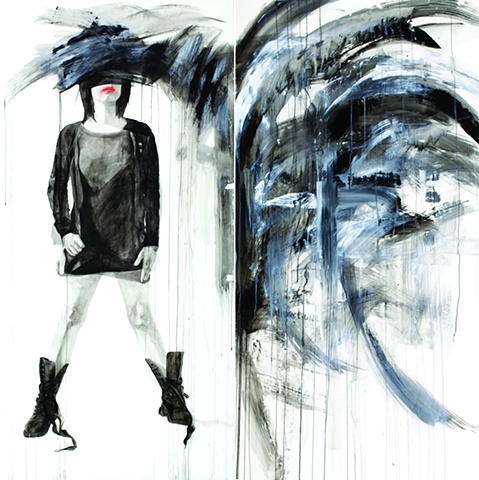 Self Portrait Diptych 