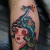 peacock girl