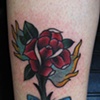 Flaming Rose