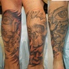 Ron Meyers - Jeff's lower leg finished