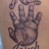 Baby Rocco's Hand Portrait