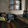 A boy at home, Danang.