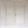 detail of doors "Slipcover for a School House"