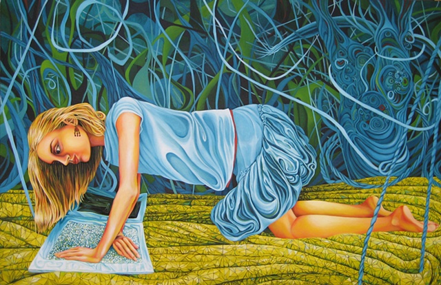 Ramona After Balthus