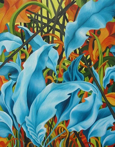 Blue Leaves