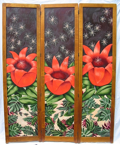 Pomegranate Flowers