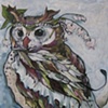 White Bleeding Hearts Owl.