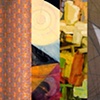 Details of paintings by artists in Source.
