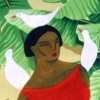 p&aacute;jaros blancos, white birds