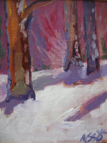 Purple Trees