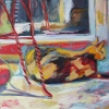 Littles and Red Chair