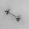 Surface piercing (collar bone)