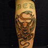 Owl with Snake