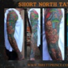J.Brett Prince Mayan Sleeve Tattoo 1