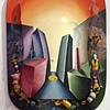 Landscape with Wyle E.
(Toxic Paradise series)