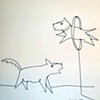 Dog Jumping Hoop