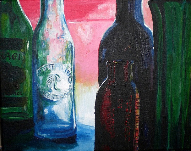 bottled up emotion