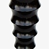 compass table - ebonized cherry