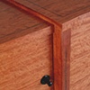sideboard - bubinga, ebony