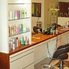 salon - mahogany, white lacquer