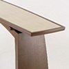 console table - sycamore, walnut