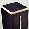 chest on stand - ebony, piano ivory, holly