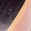 drum table - cherry, ebony