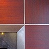mantle piece - mahogany, steel