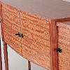 sideboard - bubinga, ebony