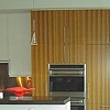kitchen - zebrawood, white lacquer