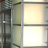 kitchen - ribbon mahogany, aluminum