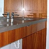 bathroom - ribbon mahogany