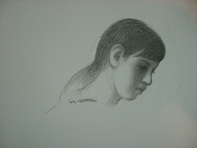 Amber Lia Kloppel - Head of Woman study small