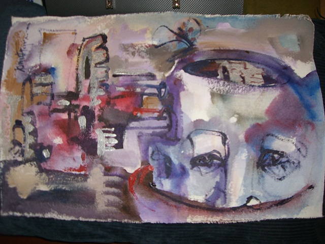 Ismael Figueroa - City of Heads (Study 2)
