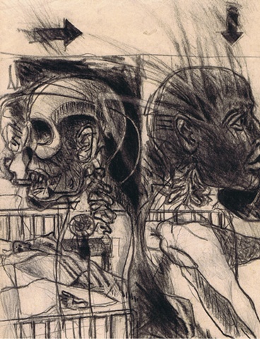 Aby Ruiz - Study for Deathbed