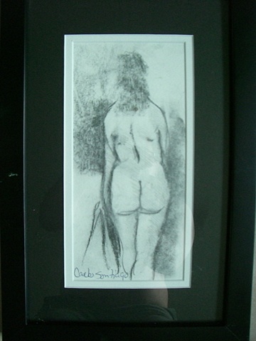 Carlos Santiago - Desnudo con Sabana