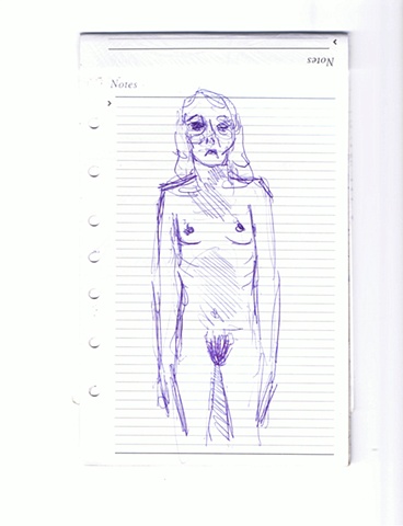 Aby Ruiz - Mujer Moribunda, Desnuda