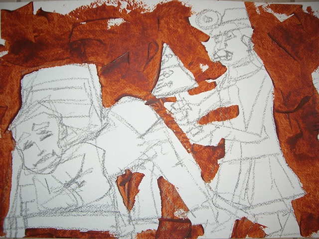 Moises Fragela - Boceto Cuspide