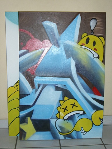Joshua Santos - Collaboration with Nel - Untitled
