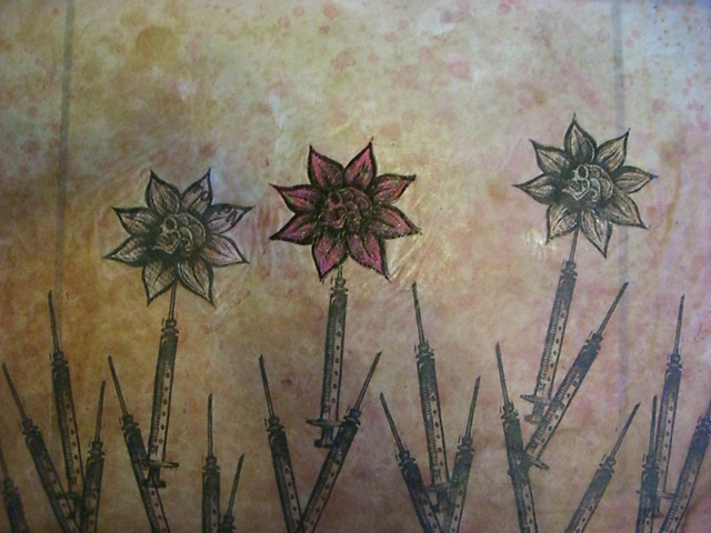 Omar Velazquez - Flores y Jeringuilla
