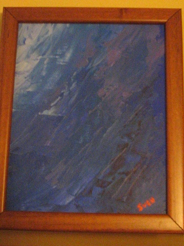 Sven Figueroa - Blue Abstraction