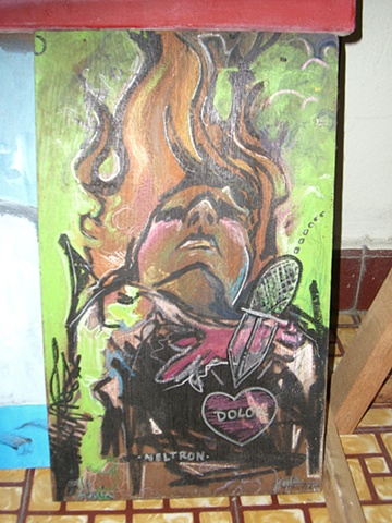 Admin Torres - Women with Broken Heart - Collaboration with Nel and David Zayas