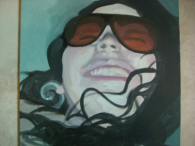Admin Torres - Autoretrato con Gafas
