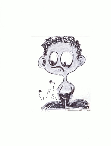 Celso - Caricature with Flies