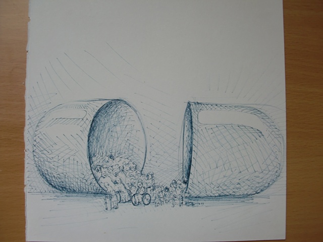 Pastilla Dibujo boceto